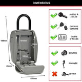 MASTER LOCK Boite a clés sécurisée [Sécurité renforcée] [Avec anse] - 5414EURD - Select Access Partagez vos clés en toute sécurité