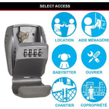 Boite a clés sécurisée - MASTER LOCK - 5415EURD - Produit certifié - Select Access Partagez vos clés en toute sécurité