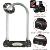 Antivol Vélo U a Clé - MASTER LOCK - 8195EURDPROCOL - Corps en Acier Cémenté - Anse a Double Verrouillage