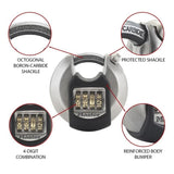 Cadenas Disque Excell en acier inoxydable 70mm - Master Lock M40EURDNUM