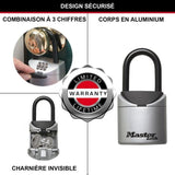 Boîte a Clé sécurisée Format XS avec Anse - MASTER LOCK 5406EURD