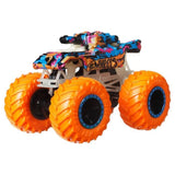 Hot Wheels Monster Trucks - Coffret 10†VÈhicules Phosphorescents - Petite voiture - Des 3 ans HCB57