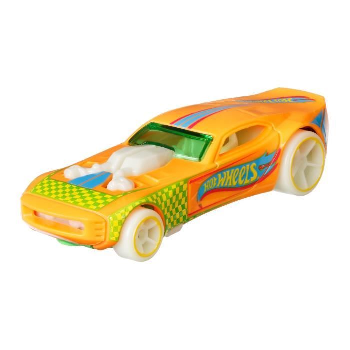 Hot Wheels Monster Trucks - Coffret 10†VÈhicules Phosphorescents - Petite voiture - Des 3 ans HCB57
