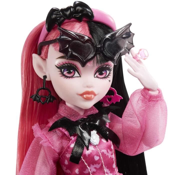 Monster High-Draculaura-PoupÈe avec chauve-souris de compagnie HHK51