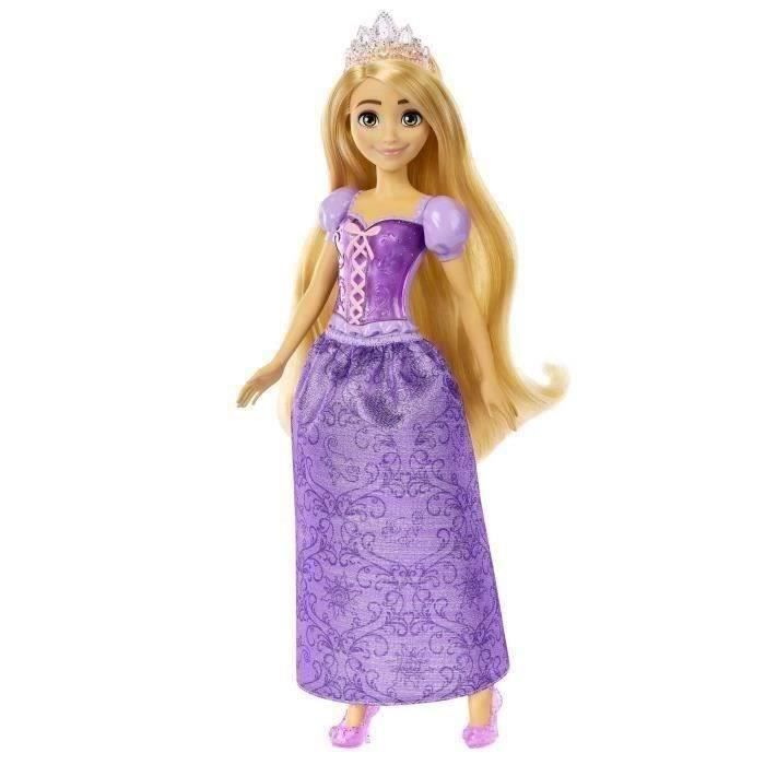 Mattel Princesses Disney Coffret de 3 poupées Tiana + Rapunzel + Ariel +accessoires et décors a double face a colorier, HLW45