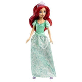 Mattel Princesses Disney Coffret de 3 poupées Tiana + Rapunzel + Ariel +accessoires et décors a double face a colorier, HLW45