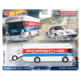 Hot Wheels - Véhicule et Transporteur (modele aléatoire) - Camion / Petite voiture - Des 3 ans FLF56