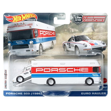 Hot Wheels - Véhicule et Transporteur (modele aléatoire) - Camion / Petite voiture - Des 3 ans FLF56