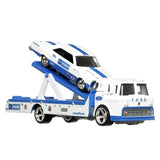 Hot Wheels - Véhicule et Transporteur (modele aléatoire) - Camion / Petite voiture - Des 3 ans FLF56