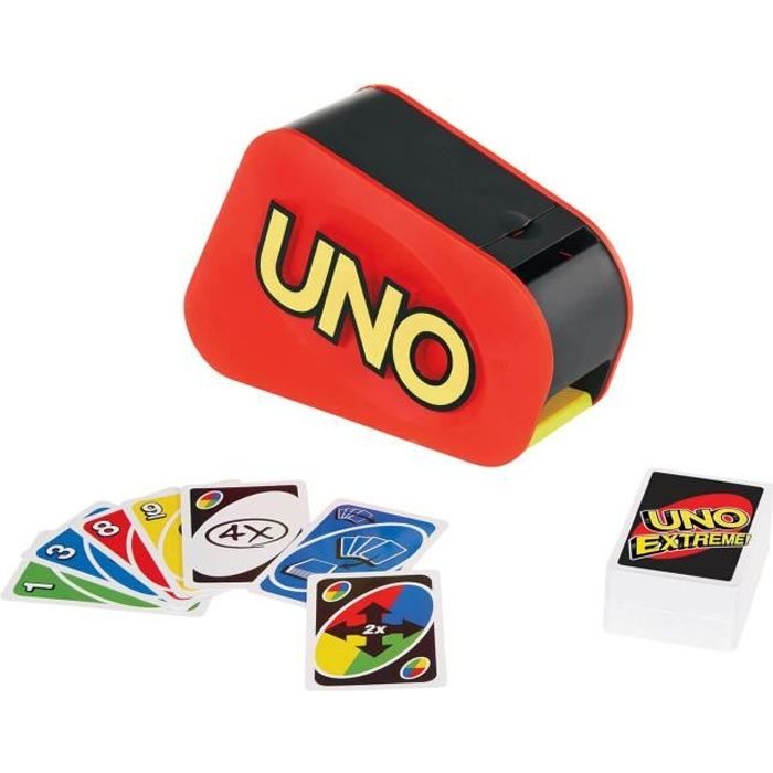 Mattel Games - Uno Extreme - Jeu de Cartes Famille - Des 7 ans GXY75