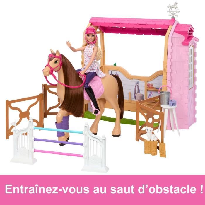 BARBIE Barbie Mysteries†: The Great Horse Chase-Coffret Ècurie ultime - Barbie - HXJ44