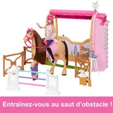 BARBIE Barbie Mysteries†: The Great Horse Chase-Coffret Ècurie ultime - Barbie - HXJ44