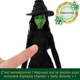 Mattel-Wicked-Poupée Elphaba chantante avec habillages et accessoires - Wicked - HYM40