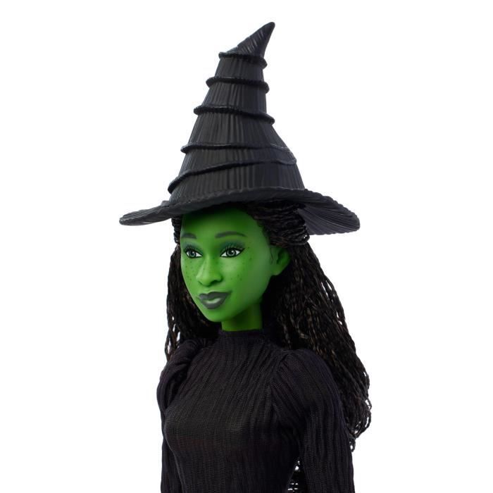 Mattel-Wicked-Poupée Elphaba chantante avec habillages et accessoires - Wicked - HYM40