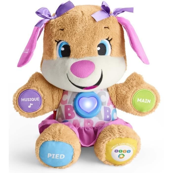 Fisher-Price - Nouveau SIS interactif - Peluche interactive - 6 mois et + FPP52