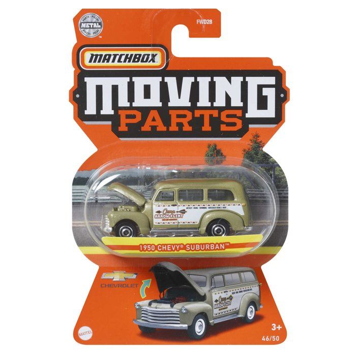 Matchbox - Véhicules a Pieces Mobiles - Petite Voiture - Des 3 ans