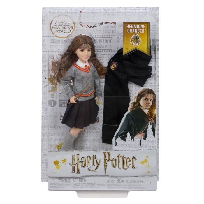 Harry Potter - PoupÈe Hermione Granger - PoupÈe Figurine - 6 ans et + FYM51
