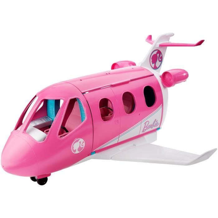 Barbie - L'Avion de Reve de Barbie - VÈhicule PoupÈe Mannequin - 3 ans et + GDG76