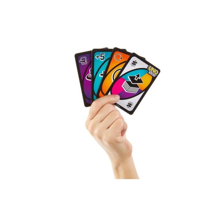 Mattel Games - Uno Flip Side - Jeu de cartes Familles - 7 ans et + GDR44