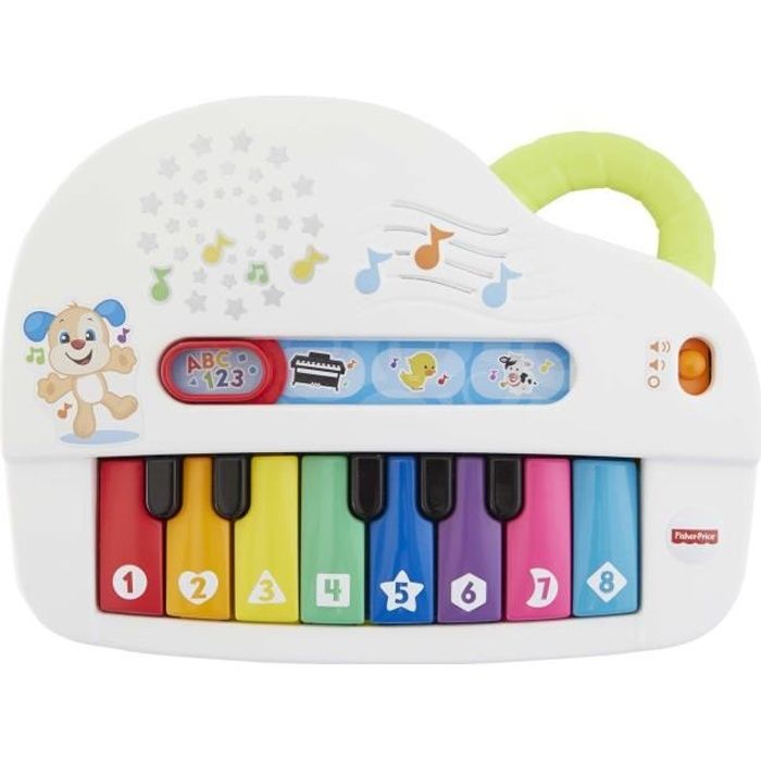 Fisher-Price - Mon Piano Rigolo - Jouet d'éveil  - 6 mois et + GFK11