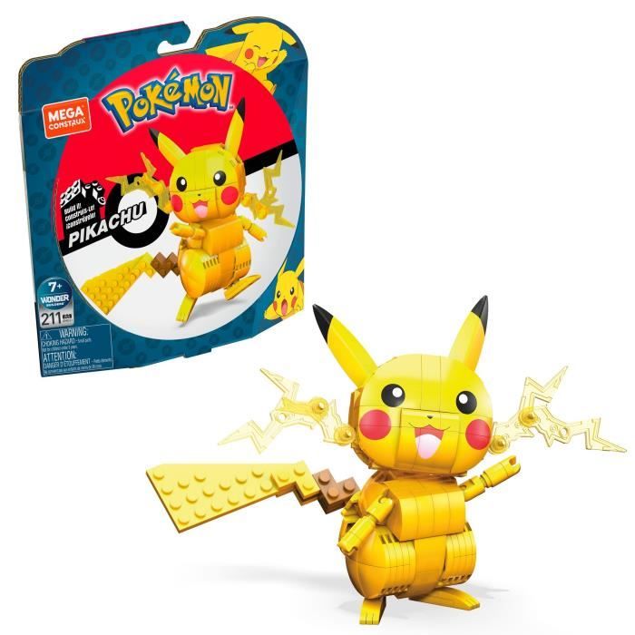 Mega Construx - Pokemon Pikachu to build - Building bricks - 7 years and up GMD31