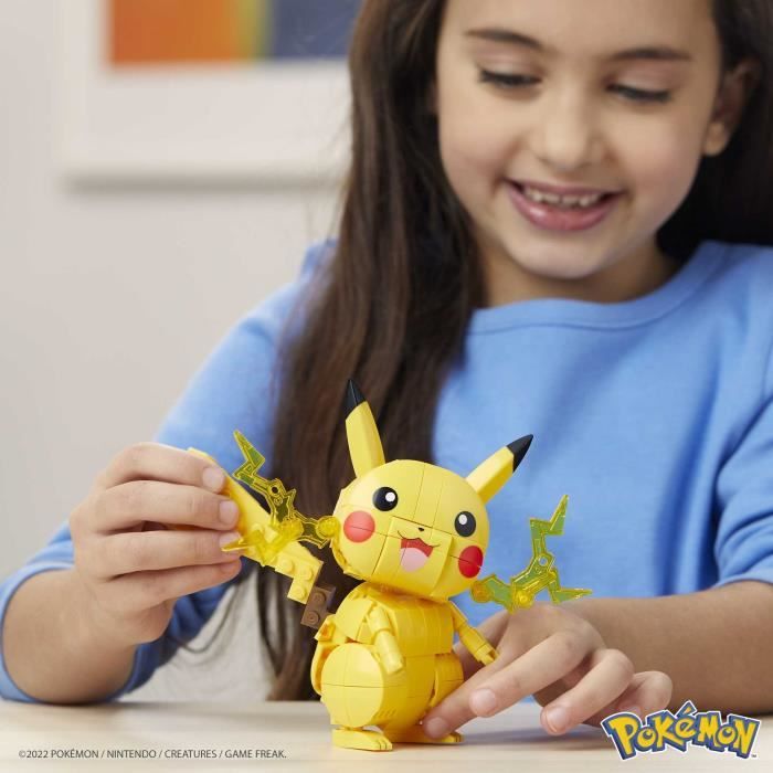 Mega Construx - Pokemon Pikachu a construire - Briques de construction - 7 ans et + GMD31