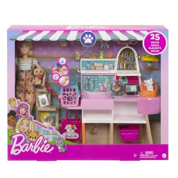 BARBIE Barbie et son Animalerie