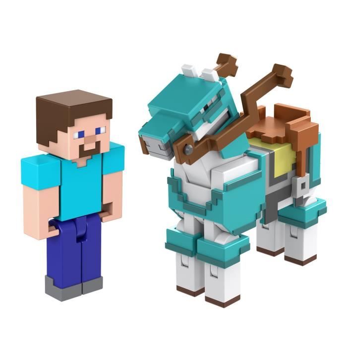 Minecraft - Box of 2 8 cm figurines (random model) - Figurines - From 6 years old GTT53