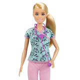 Barbie - Barbie infirmiere - PoupÈe Mannequin - Des 3 ans GTW39