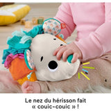 FISHER-PRICE Mon Petit hérisson sensoriel - Peluche d'éveil Bébé - Des la naissance - Fisher-Price - HBP42