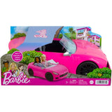 Barbie - Voiture Cabriolet de Barbie - Véhicule poupée mannequin - Des 3 ans HBT92