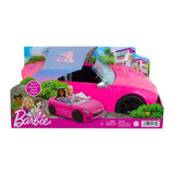 Barbie - Voiture Cabriolet de Barbie - Véhicule poupée mannequin - Des 3 ans HBT92