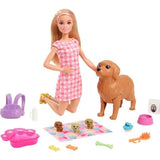 Barbie - Coffret naissance des chiots - PoupÈe mannequin - Des 3 ans HCK75