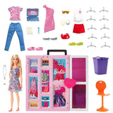 Barbie-PoupÈe et Coffret Dressing Deluxe, + de 60†cm, des 3†ans HGX57
