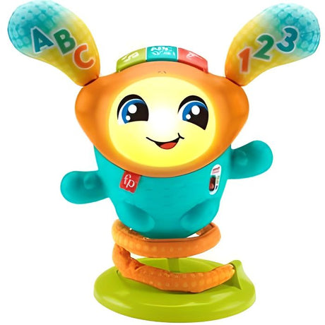 Fisher-Price-Mon Petit DJ, jouet d'éveil musical, version française HJP88