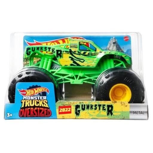 Hot Wheels - Monster Truck 1:24 (Modele alÈatoire) - Petite Voiture - 3 ans et + - Hot Wheels - FYJ83