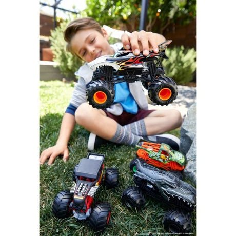 Hot Wheels - Monster Truck 1:24 (Modele aléatoire) - Petite Voiture - 3 ans et + - Hot Wheels - FYJ83