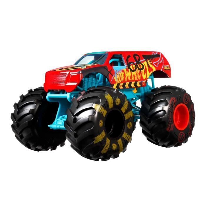 Hot Wheels - Monster Truck 1:24 (Modele alÈatoire) - Petite Voiture - 3 ans et + - Hot Wheels - FYJ83