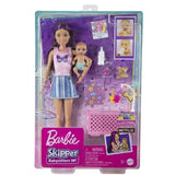 Barbie-Skipper Baby-Sitter-Coffret poupÈe et accessoires HJY33