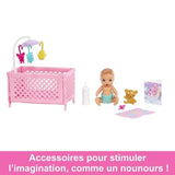 Barbie-Skipper Baby-Sitter-Coffret poupÈe et accessoires HJY33