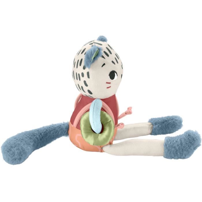 Fisher-Price-Uncia, mon Léopard des Neiges-Jouet d'éveil pour bébé HKD64