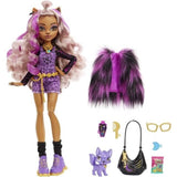 Monster High-Clawdeen Wolf-PoupÈe avec animal de compagnie HHK52