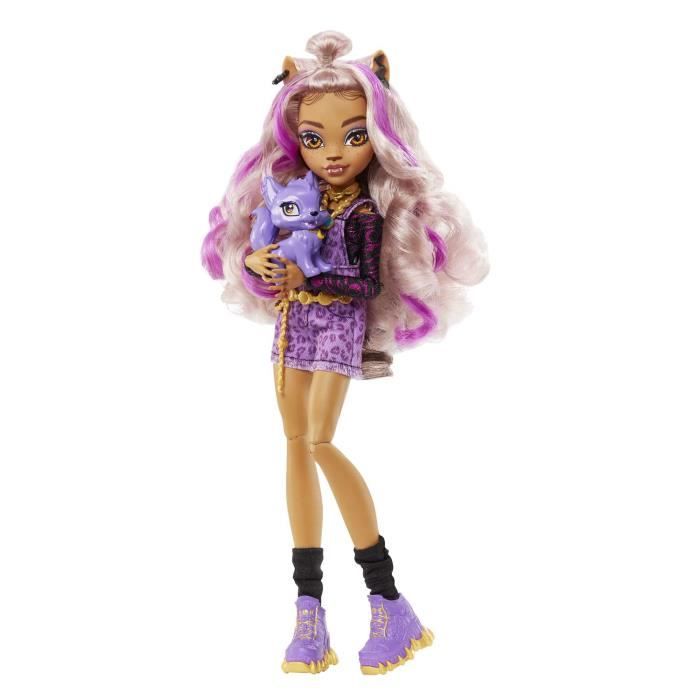Monster High-Clawdeen Wolf-PoupÈe avec animal de compagnie HHK52