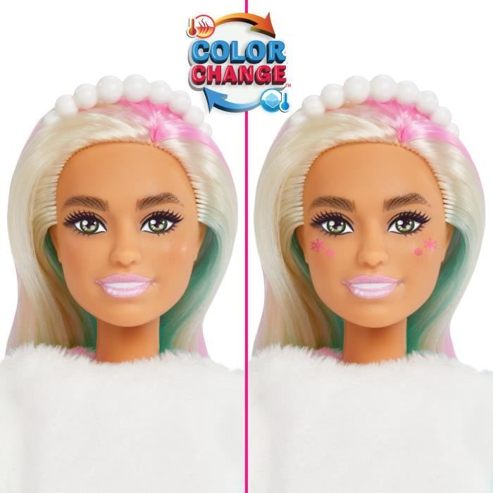 Barbie-Calendrier de l'Avent Cutie Reveal-1†poupÈe et 24†surprises HJX76