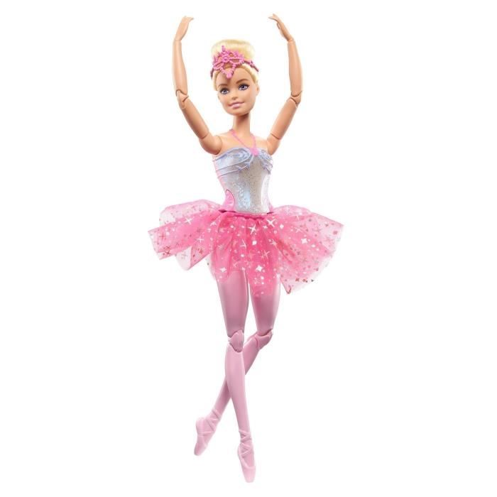 Barbie-Dreamtopia Ballerine Lumieres Scintillantes-Poupée blonde HLC25