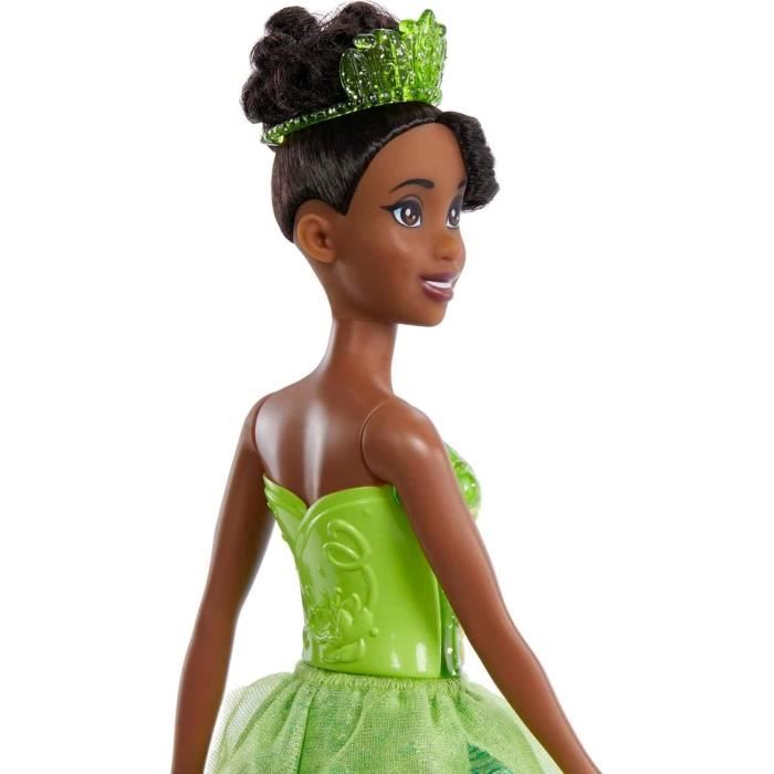 Tiana PoupÈe 29 cm, Mattel PoupÈe Disney Princesses habillage et accessoires HLW04