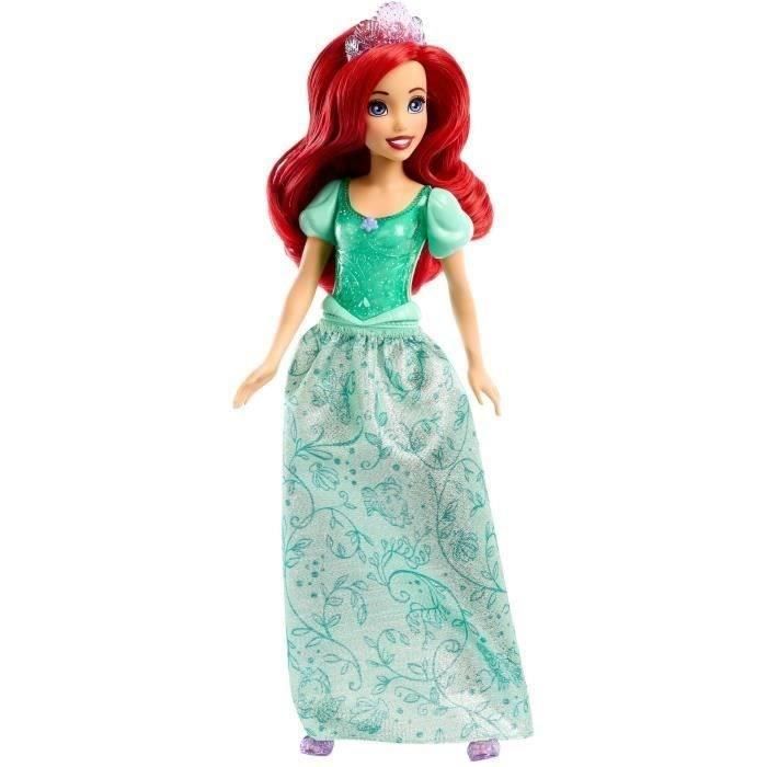Ariel Poupée 29 cm, Mattel Poupée Disney Princesses habillage et accessoires HLW10