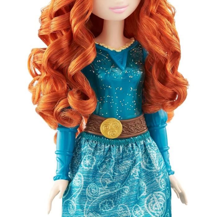 Merida PoupÈe 29 cm, Mattel PoupÈe Disney Princesses habillage et accessoires HLW13