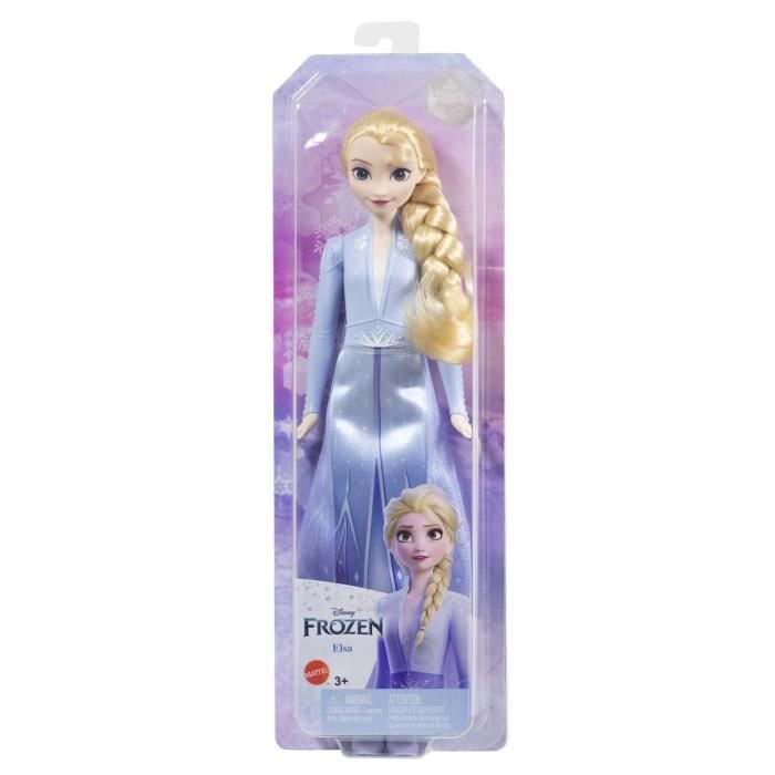 La Reine des Neiges 2-Elsa-Mattel Poupée Disney avec habillage et accessoires HLW48