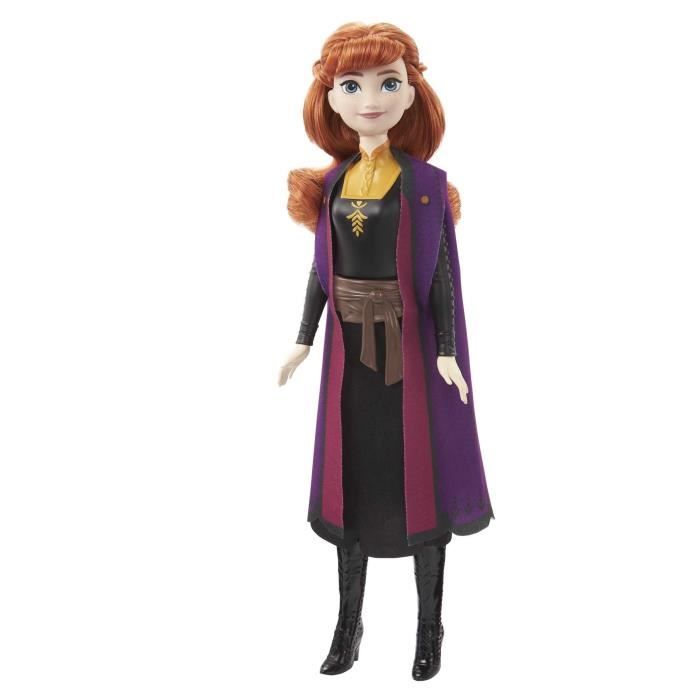 La Reine des Neiges 2-Anna-Mattel Poupée Disney avec habillage et accessoires HLW50